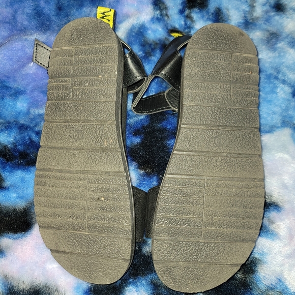 Womens Black Sandals - Picture 4 of 5